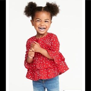 Old Navy Valentines Heart Top